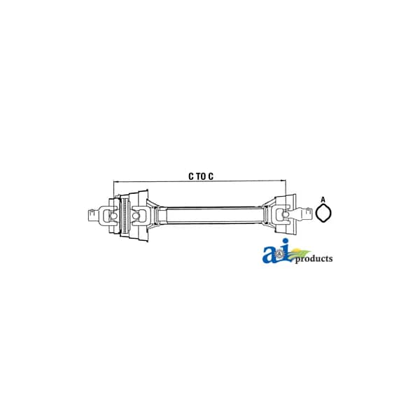 Complete Constant Velocity Shafts 0" x0" x0"